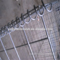 Folding welded wire gabion box with spring (china factory)